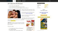 Desktop Screenshot of biggerdickpills.com